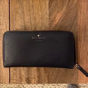 Kate spade navy blue wallet